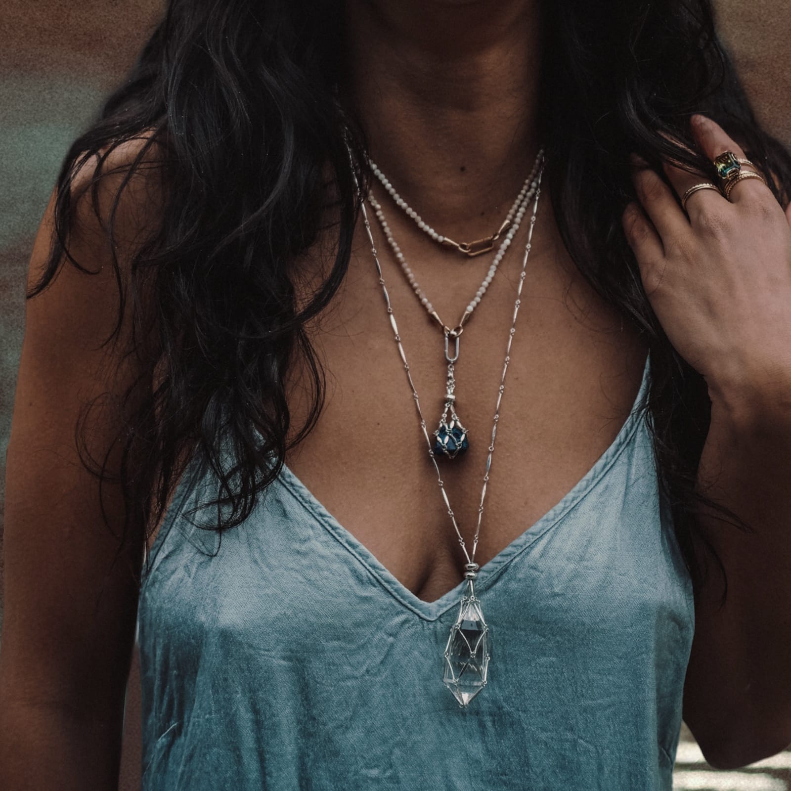 ELO NECKLACE SIGNATURE COLLECTION STERLING - Hey Babe LA