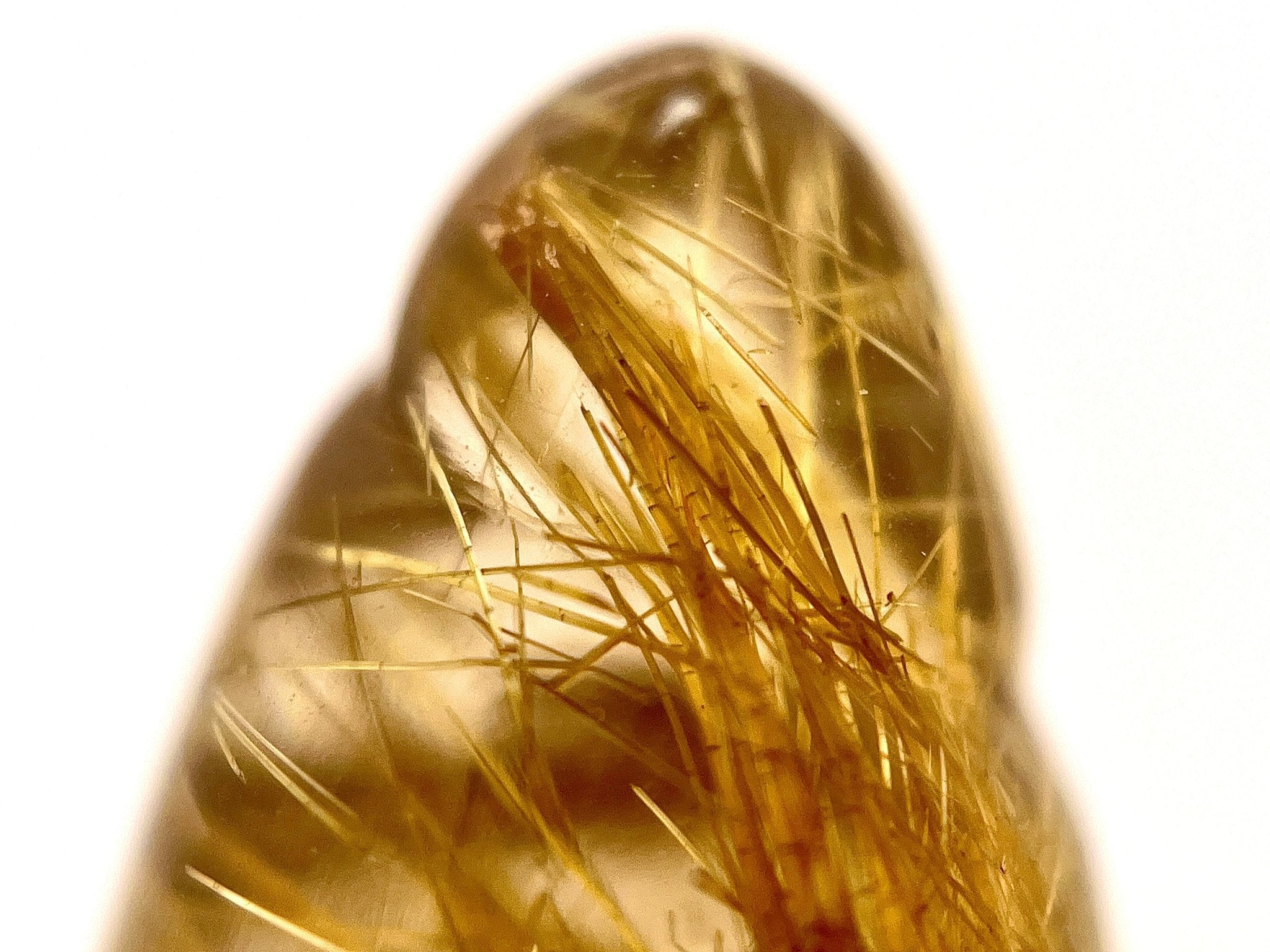 ⛰️ PETITE ELO RUTILATED QUARTZ NECKLACE - Hey Babe LA