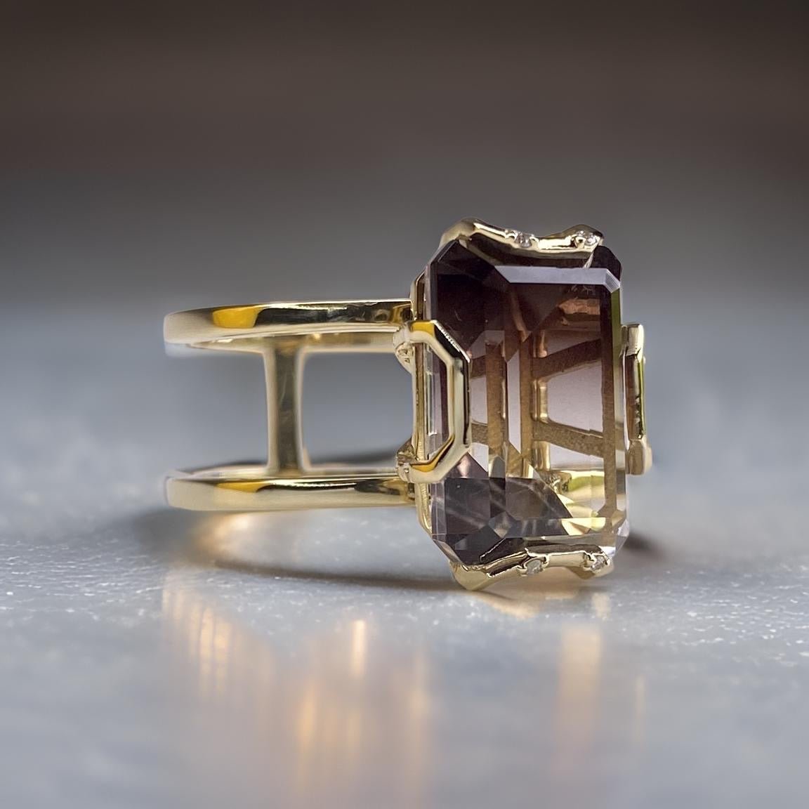 🪐 ROOT + CROWN CHAKRA UNITY RING - Hey Babe LA