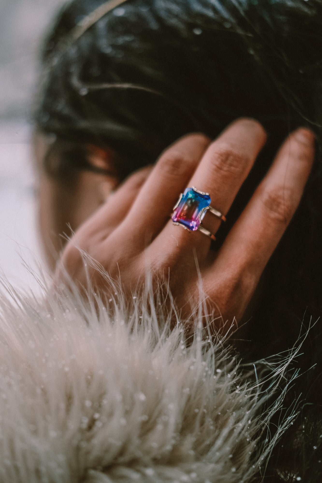 🪐 SOLAR PLEXUS + CROWN UNITY RING - Hey Babe LA