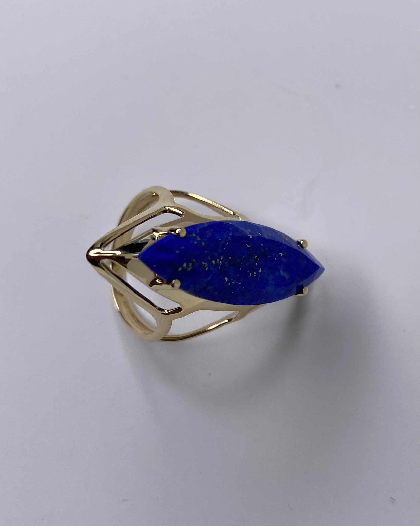🪐 LAPIS LAZULI VESICA RING
