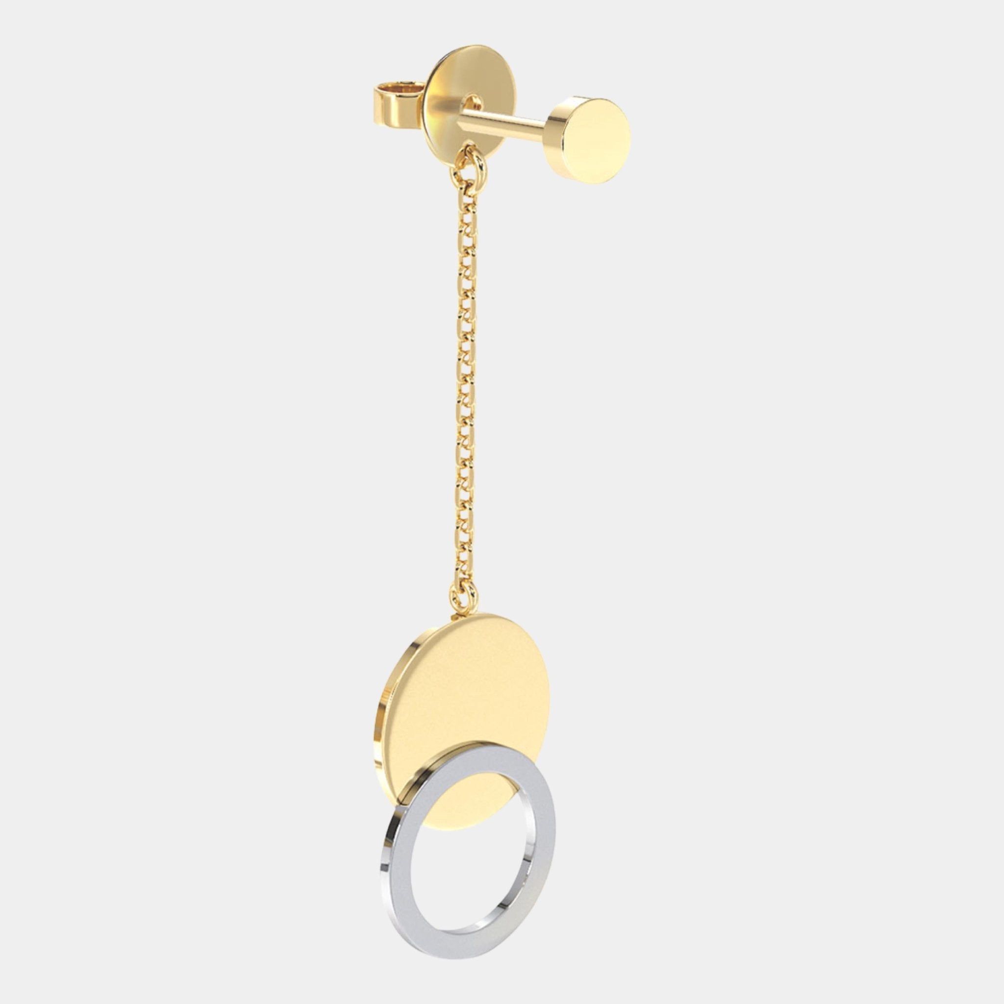 💫 ROUND STUD + ECLIPSE DUOTONE MODULAR DROP STAXX - Hey Babe LA