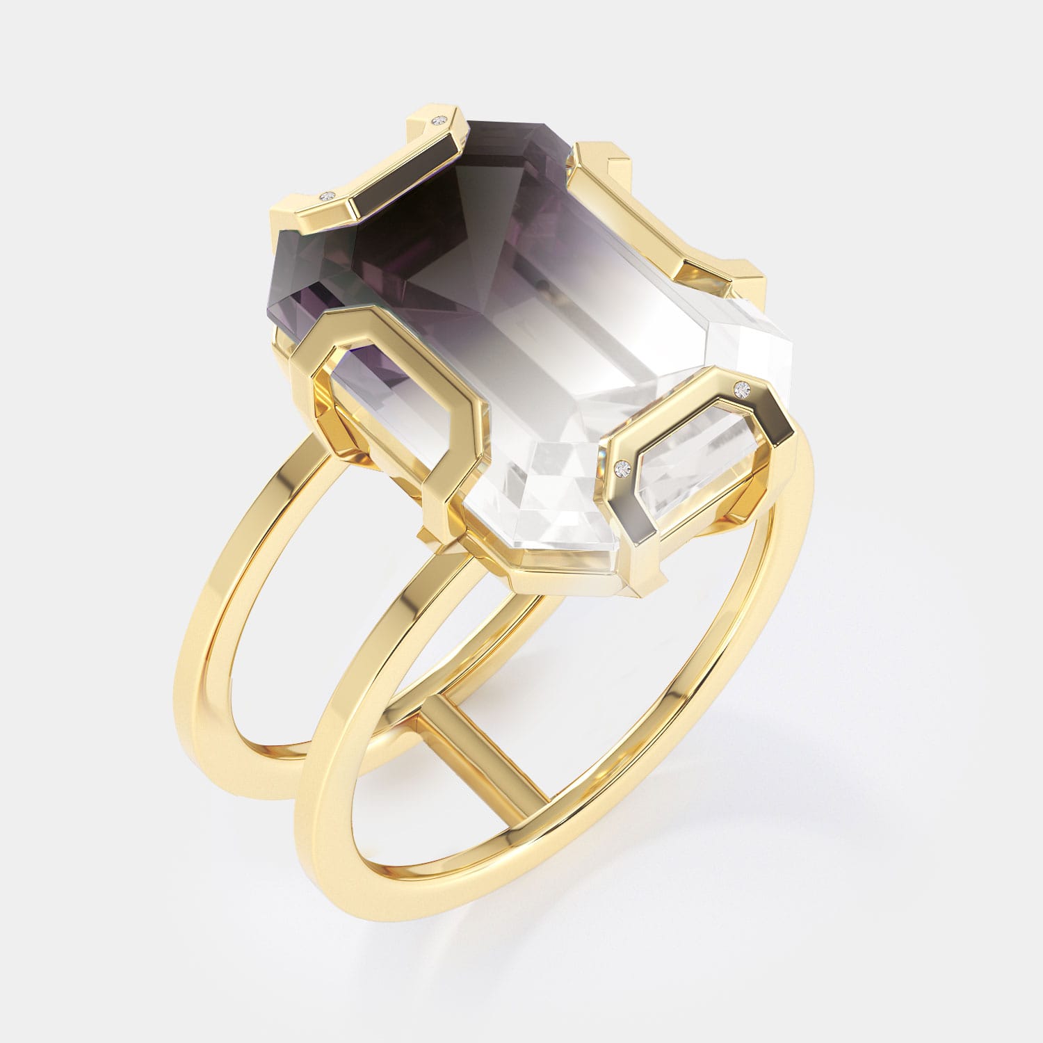 🪐 SHADOW + LIGHT UNITY RING - Hey Babe LA