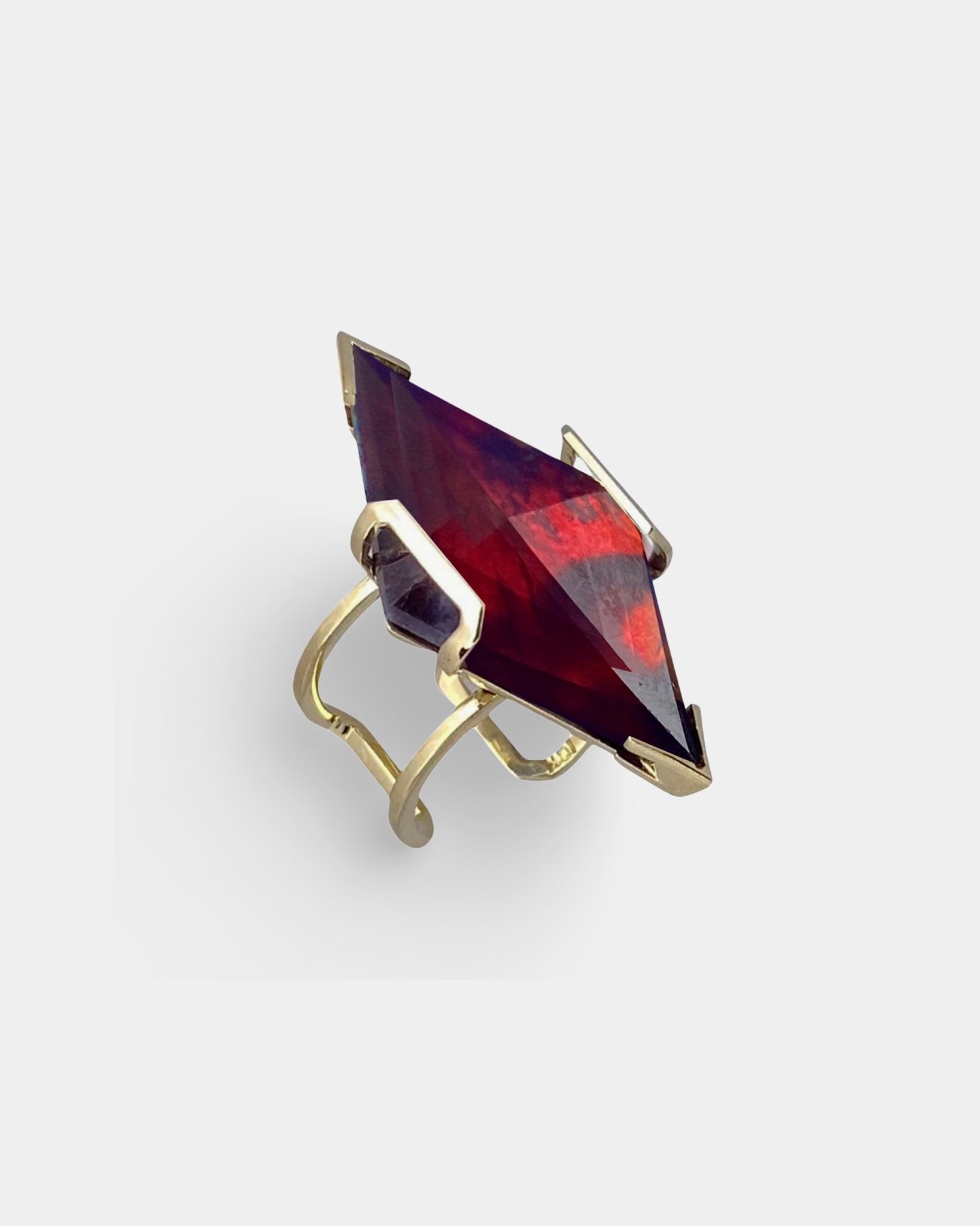 🪐 SPESSARTINE GARNET RING - Hey Babe LA