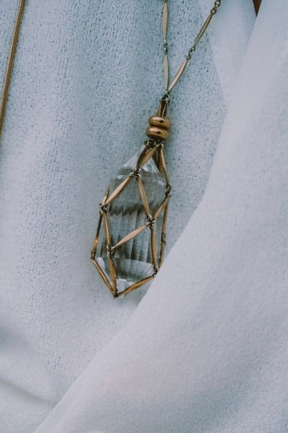 VOGEL CITRINE SIGNATURE ELO NECKLACE - Hey Babe LA