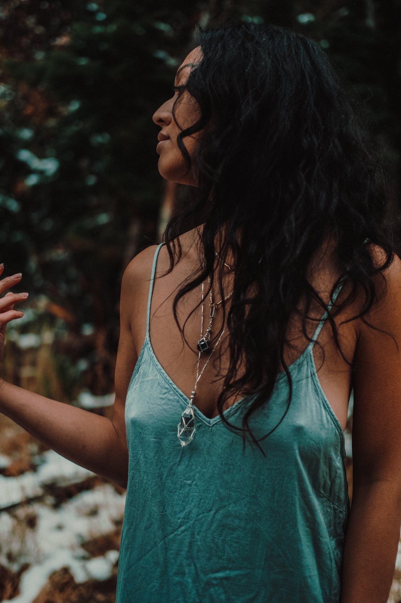 VOGEL QUARTZ SIGNATURE ELO NECKLACE - Hey Babe LA