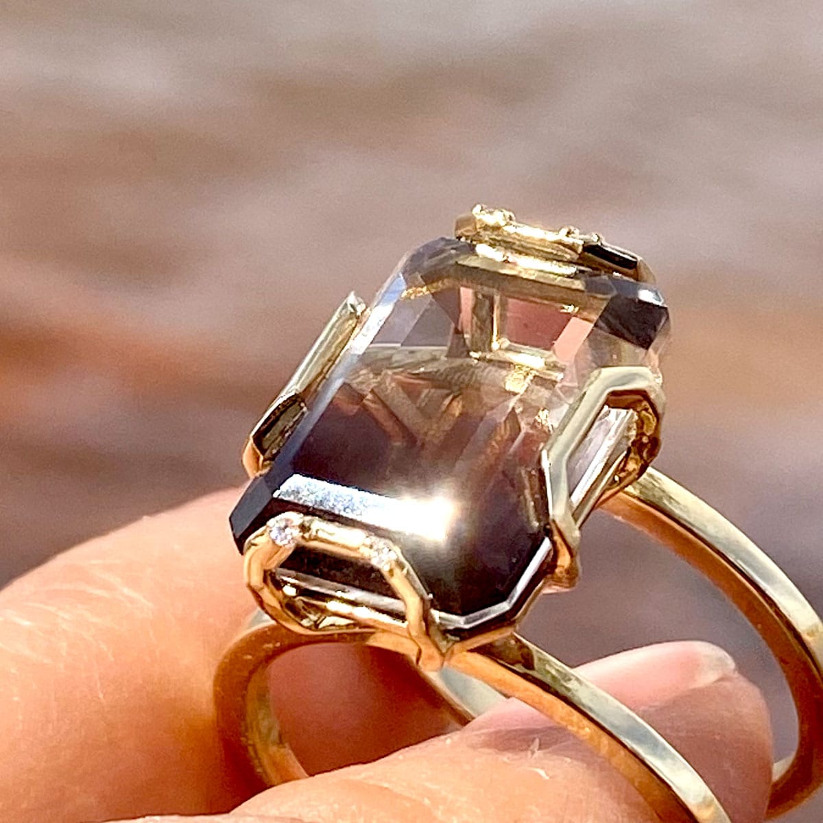 🪐 SHADOW + LIGHT UNITY RING - Hey Babe LA