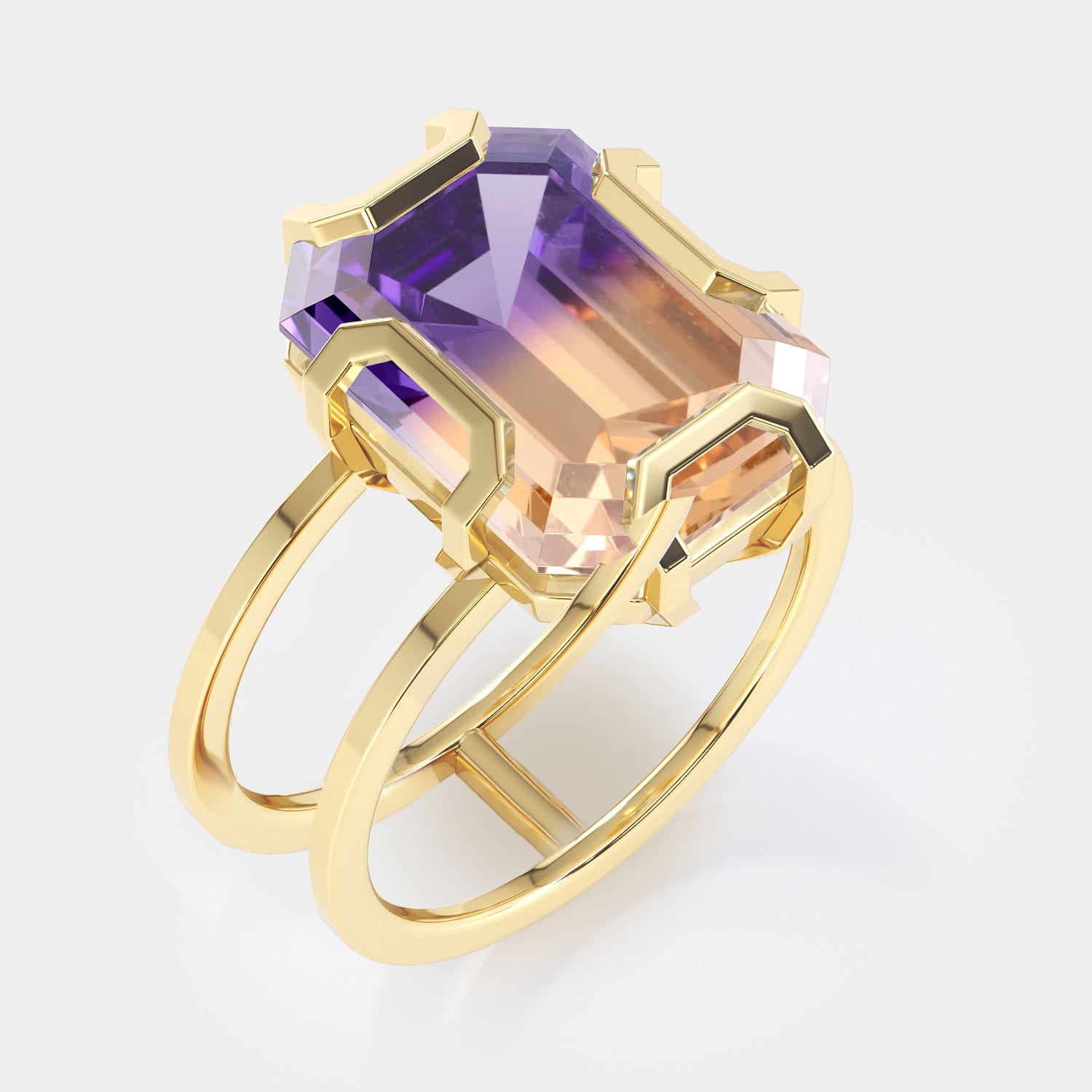 🪐 SOLAR PLEXUS + CROWN UNITY RING - Hey Babe LA